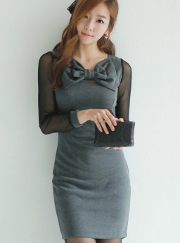 Dress Korea Cantik Super Murah Online Kualitas Bagus